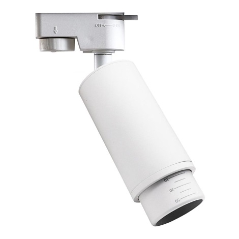 Reflektorska svjetiljka za tračni sustav MICA 1xGU10/25W/230V 1-fazna bijela