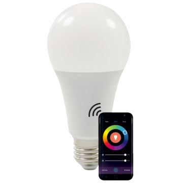 RGBW LED Prigušiva žarulja A65 E27/11W/230V 2700-6500K Wi-Fi Tuya