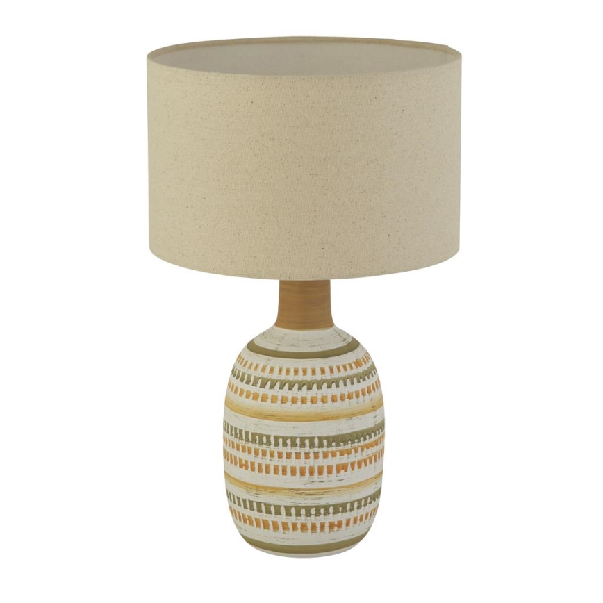 Searchlight - Stolna lampa CALYPSO 1xE14/10W/230V keramika