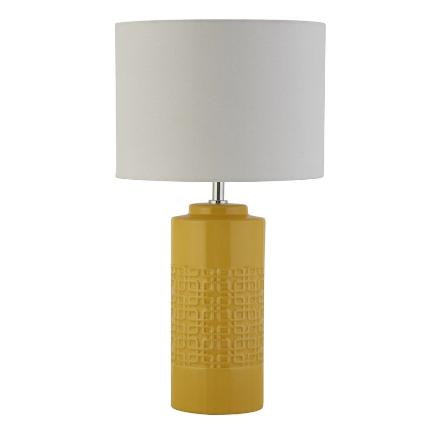 Searchlight - Stolna lampa CHARLESTON 1xE27/10W/230V keramika