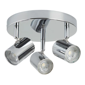 Searchlight - LED Reflektorska svjetiljka ROLLO 3xLED/4W/230V krom