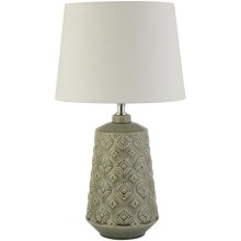 Searchlight - Stolna lampa EGYPT 1xE27/10W/230V keramika