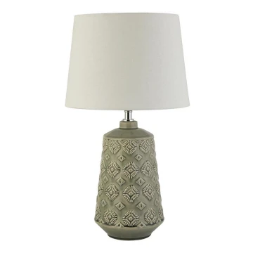 Searchlight - Stolna lampa EGYPT 1xE27/10W/230V keramika