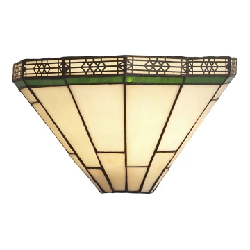 Searchlight - Tiffany zidna svjetiljka DRAGONFLY 1xE14/60W/230V