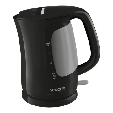 Sencor - Kuhalo za vodu 2,5 l 2200W/230V crna