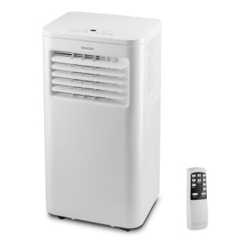 Sencor - Pametni mobilni klima uređaj 3u1 sa svom dodatnom opremom 760W/230V 7000BTU Wi-Fi + daljinski upravljač