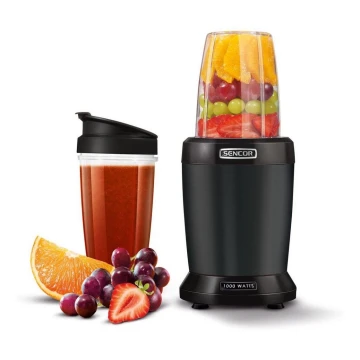 Sencor - Smoothie nutri blender 1000W/230V crna