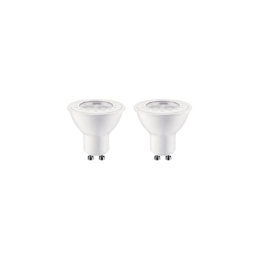 SET 2x LED Žarulja PAR16 GU10/4,7W/230V 2700K - Attralux