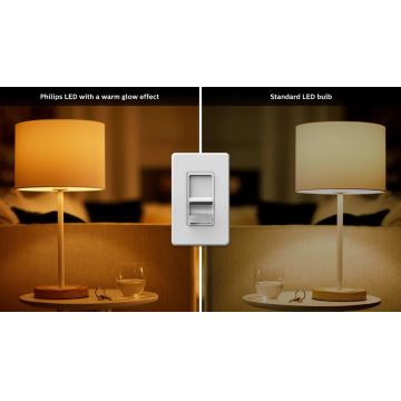 SET 3x LED Prigušiva žarulja Philips Warm Glow GU10/3,8W/230V 2200-2700K CRI 90