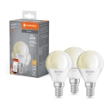 SET 3x LED Prigušiva žarulja SMART+ P40 E14/4,9W/230V 2700K Wi-Fi - Ledvance