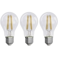 SET 3x LED Žarulja FILAMENT A60 E27/5W/230V 2700K Energetski razred A