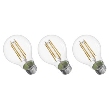 SET 3x LED Žarulja FILAMENT A60 E27/5W/230V 2700K