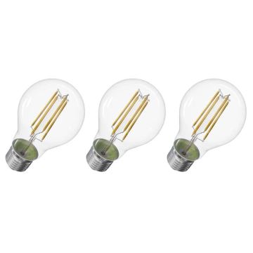 SET 3x LED Žarulja FILAMENT A60 E27/5W/230V 2700K