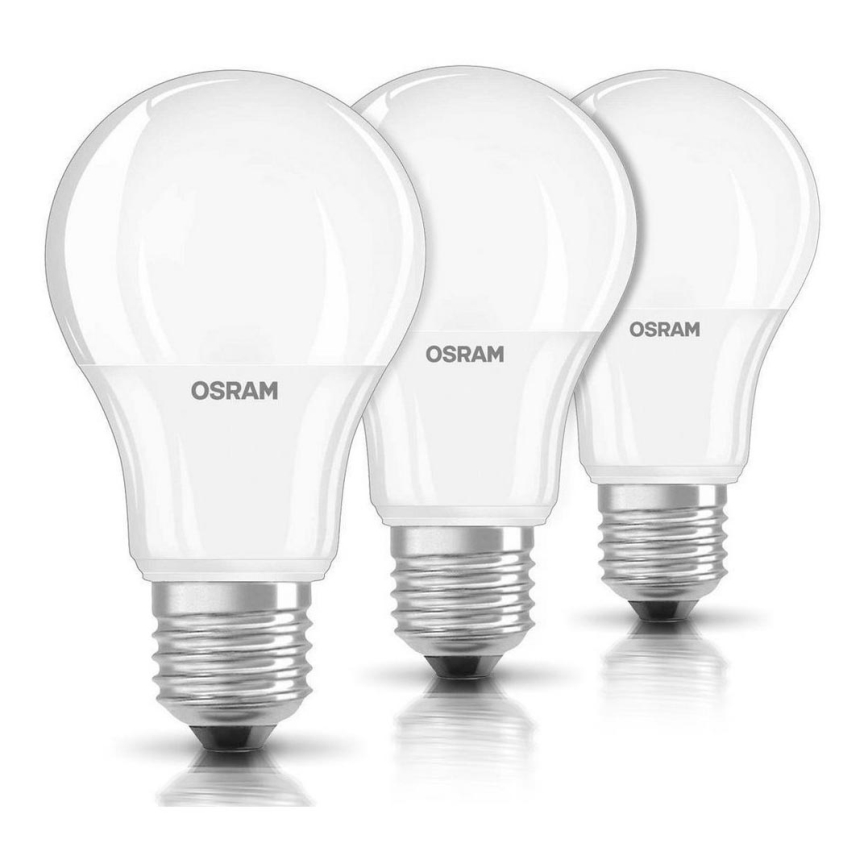 SET 3xLED Žarulja E27/8,5W/230V 2700K - Osram