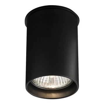 Shilo - Reflektorska svjetiljka 1xGU10/15W/230V 9 cm crna