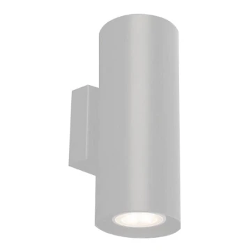 Shilo - Zidna svjetiljka 2xGU10/15W/230V bijela