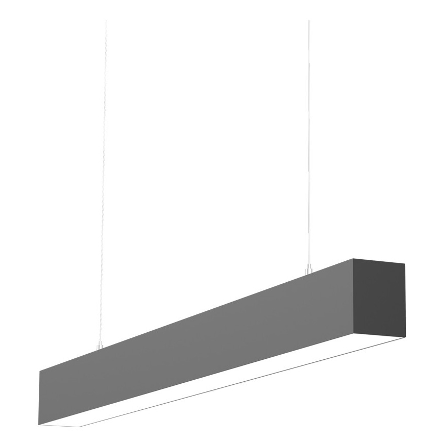 Sinclair - LED Stropna svjetiljka LSM LED/20W/230V 3000K/4000K/5000K 60 cm crna