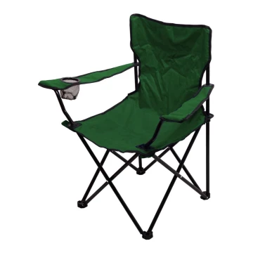 Sklopiva stolica za kampiranje zelena