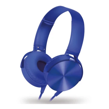 Slušalice s mikrofonom plava