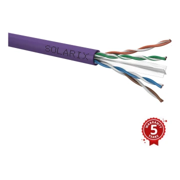 Solarix - Instalacijski kabel CAT6 UTP LSOH Dca-s2,d2,a1 305m