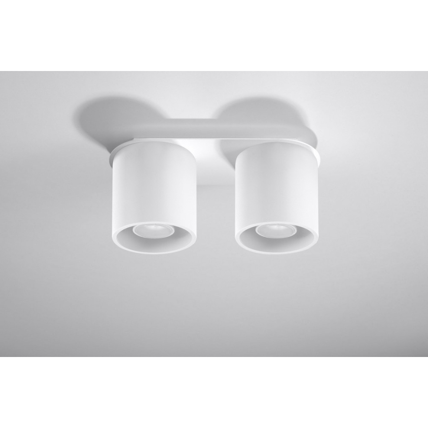 Reflektorska svjetiljka ORBIS 2 2xGU10/40W/230V bijela