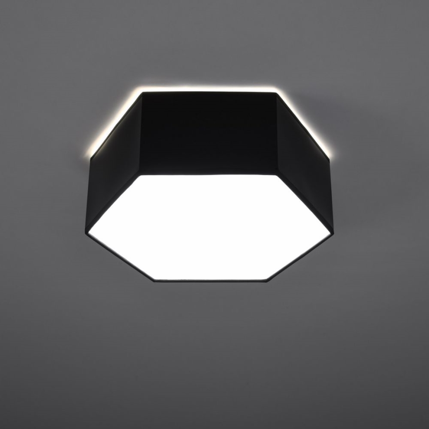 Stropna svjetiljka SUNDE 2xE27/60W/230V 11,5 cm crna