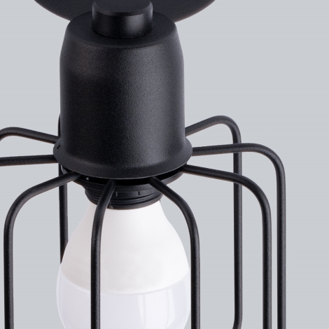 Zidna reflektorska svjetiljka BELUCI 1xE14/40W/230V crna
