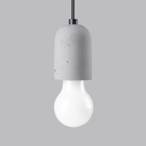Zidna lampa NESO 1xE27/15W/230V beton