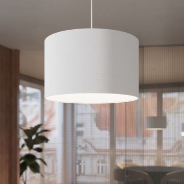 Luster na sajli NOVA 1xE27/15W/230V pr. 30 cm bijela