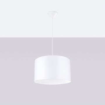 Luster na sajli NOVA 1xE27/15W/230V pr. 40 cm bijela