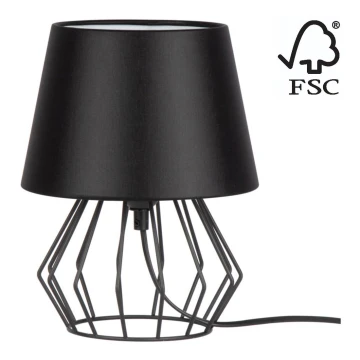 Spot-Light - Stolna lampa MANGOO 1xE27/40W/230V crna – FSC certificirano