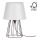 Spot-Light - Stolna lampa MANGOO 1xE27/40W/230V siva/crna – FSC certificirano