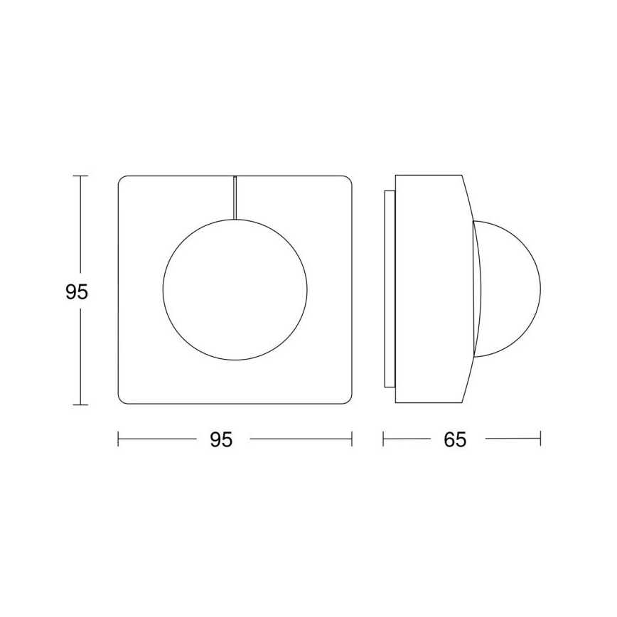 Steinel 057350 - Senzor pokreta IS 3180 DALI-2 IPD IP54 bijela