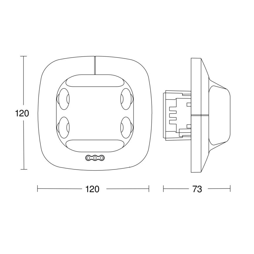 Steinel 057466 - Detektor prisutnosti Dual US DALI-2 bijela