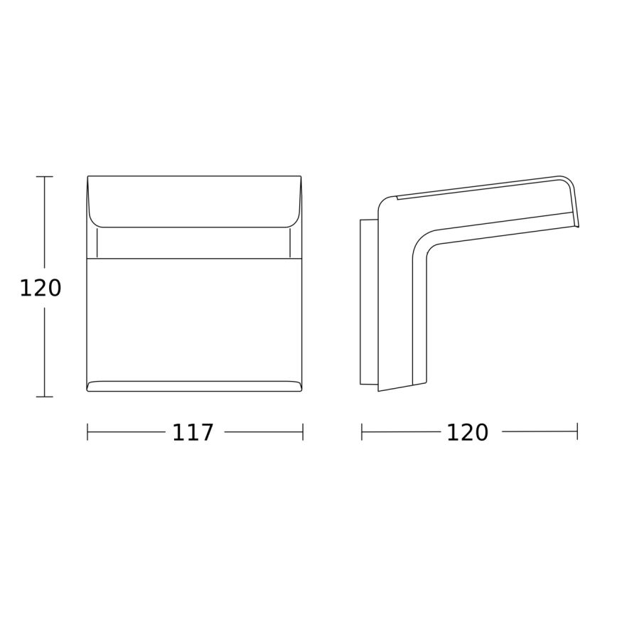 Steinel 059637 - Senzor pokreta iHF 3D KNX IP54 crna