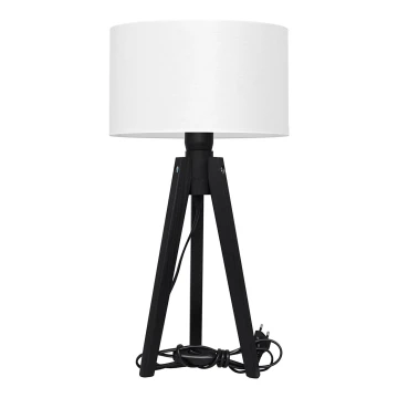 Stolna lampa ALBA 1xE27/60W/230V bijela/bor