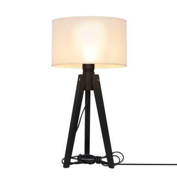 Stolna lampa ALBA 1xE27/60W/230V krem/bor