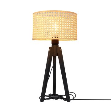 Stolna lampa ALBA 1xE27/60W/230V ratan/bor