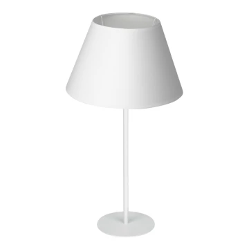 Stolna lampa ARDEN 1xE27/60W/230V pr. 30 cm bijela