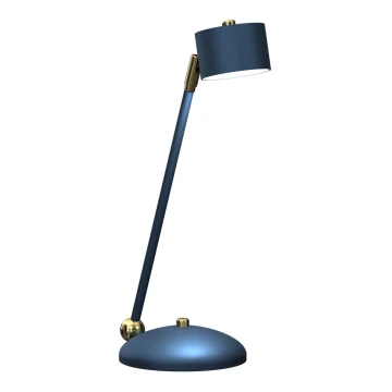 Stolna lampa ARENA 1xGX53/11W/230V plava/zlatna