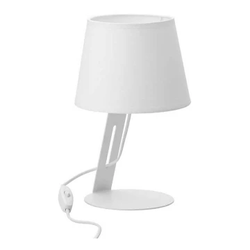 Stolna lampa GRACIA 1xE27/60W/230V bijela