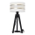 Stolna lampa HELEN 1xE27/60W/230V bijela/zlatna/bor