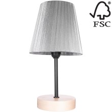 Stolna lampa MILA 1xE14/25W/230V breza – FSC certificirano