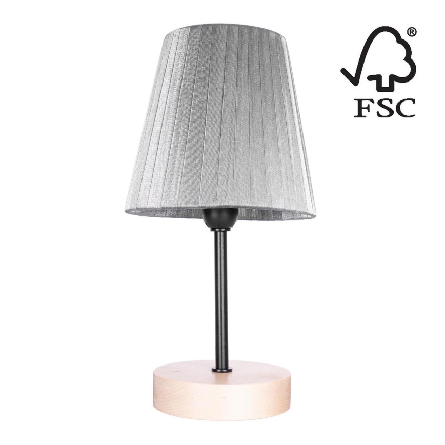 Stolna lampa MILA 1xE14/25W/230V breza – FSC certificirano