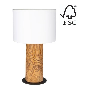 Stolna lampa PINO MIX 1xE27/40W/230V bor – FSC certificirano