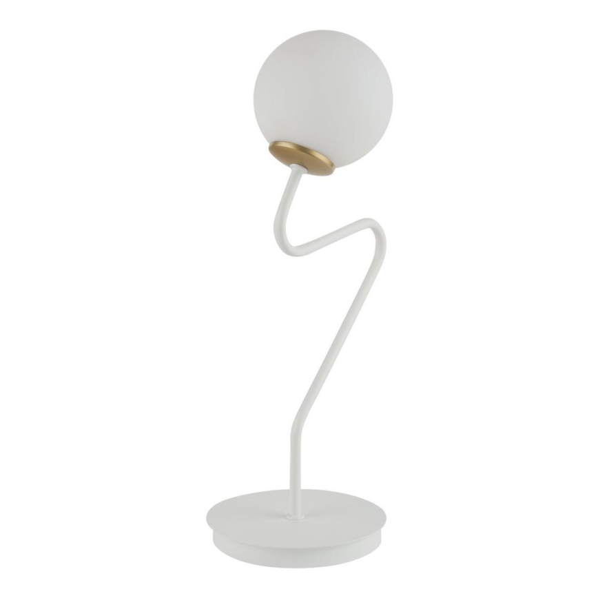 Stolna lampa ZIGZAG 1xG9/12W/230V bijela
