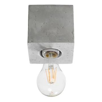 Stropna svjetiljka ABEL 1xE27/60W/230V beton