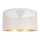 Stropna svjetiljka ALDO 1xE27/60W/230V pr. 40 cm bijela