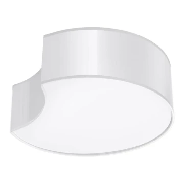 Stropna svjetiljka CIRCLE 2xE27/60W/230V bijela