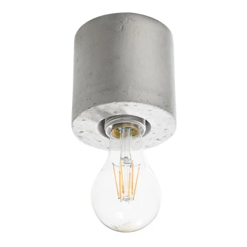 Stropna svjetiljka SALGADO 1xE27/60W/230V beton